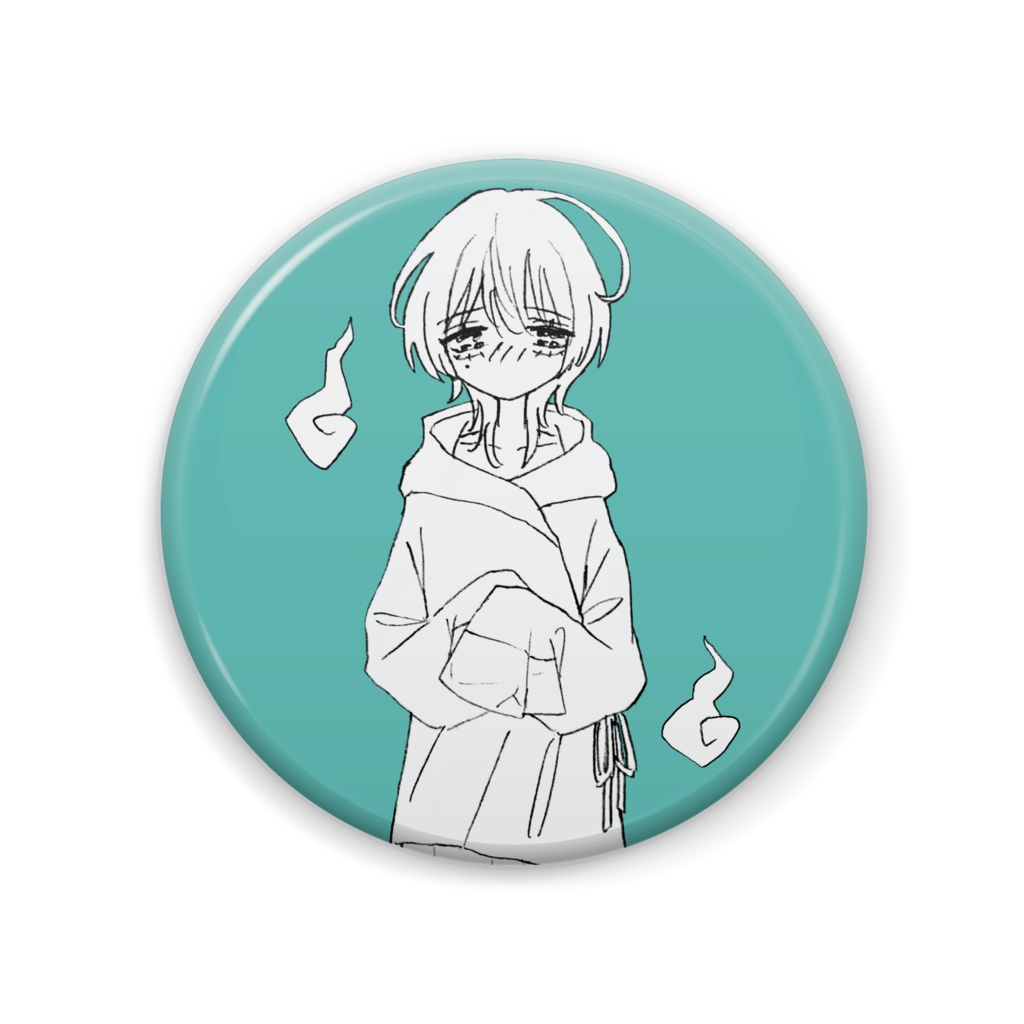 【ゆる結日グッズ】缶バッジ 通常カラー