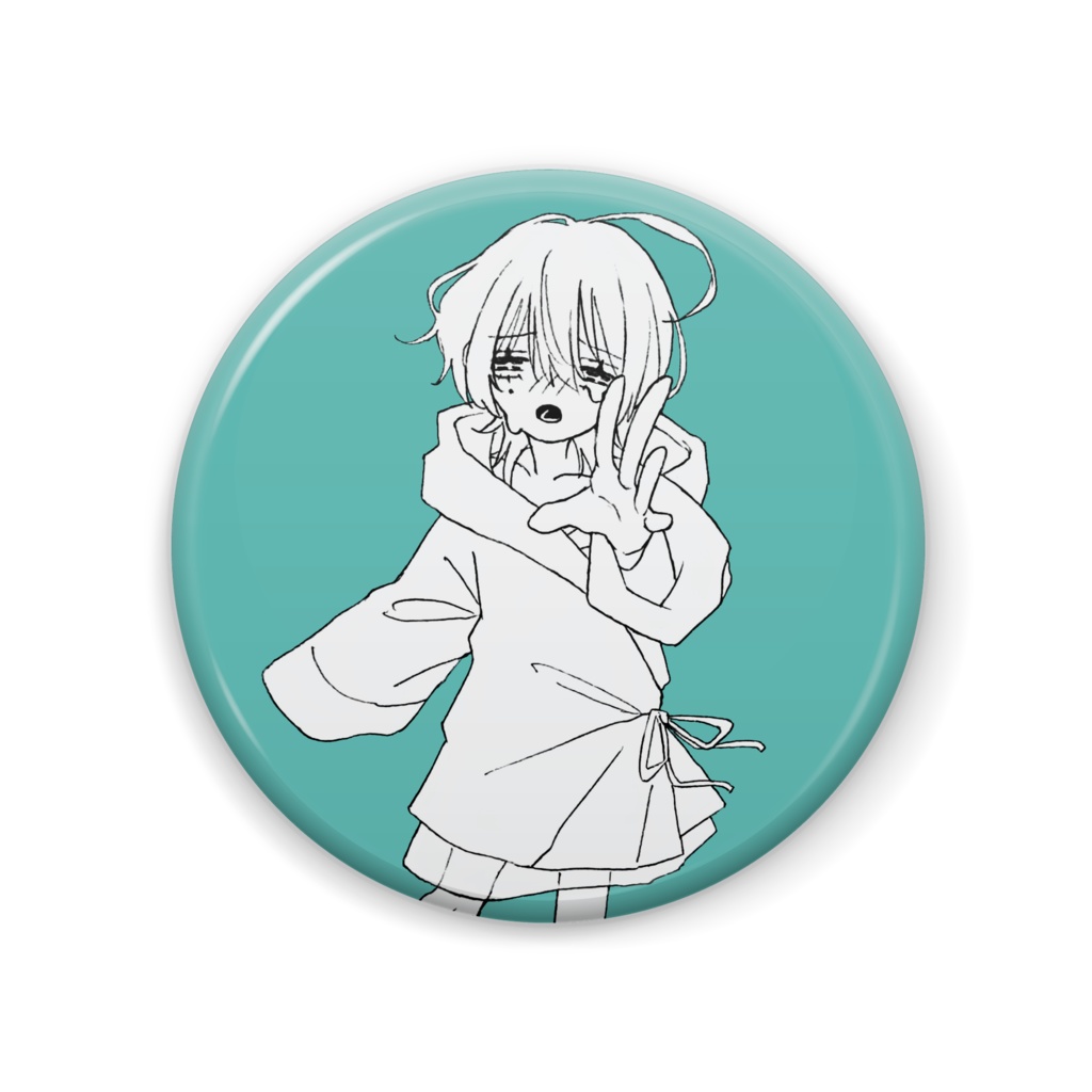 【ゆる結日グッズ】缶バッジ オリジナル曲「還り道」ver カラー