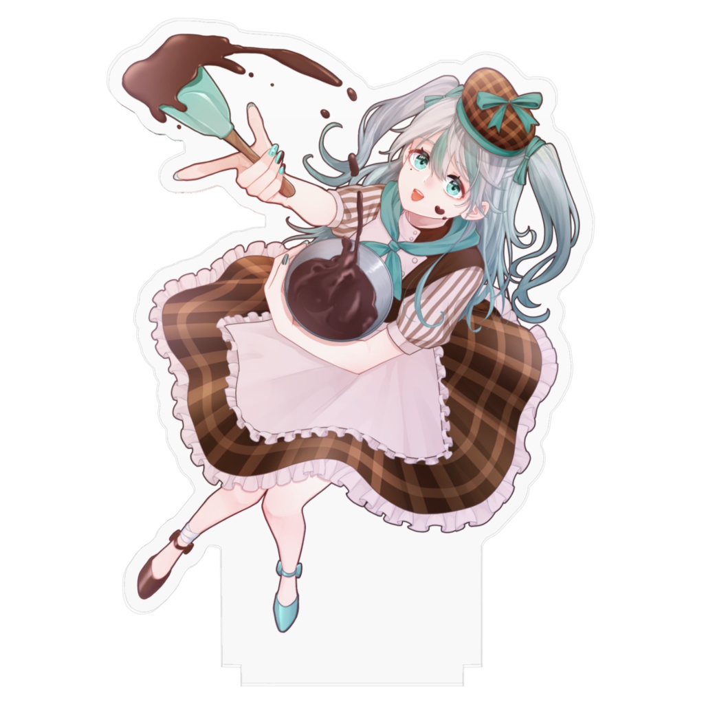 【もちっと結日グッズ】アクリルスタンド verバレンタイン