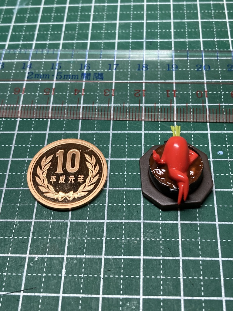 ビーフシチューに浸かりながら「いいね!」をする人参さん