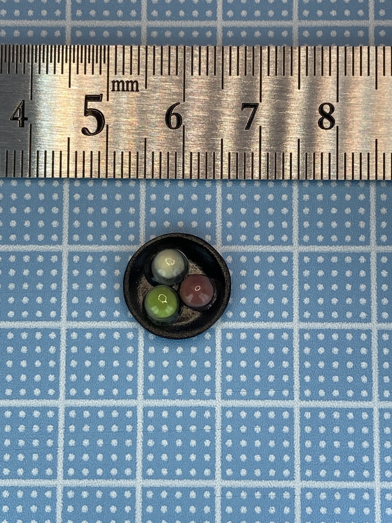 三色の水まんじゅう