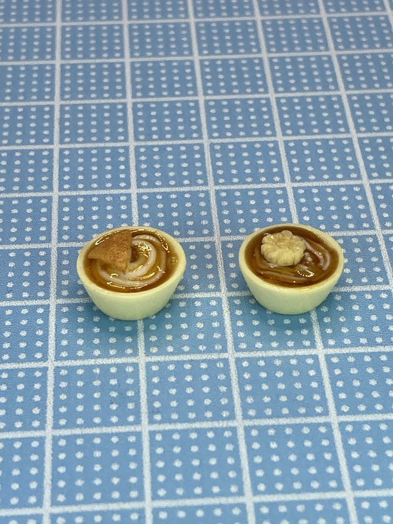 きつねうどん&天ぷらそば