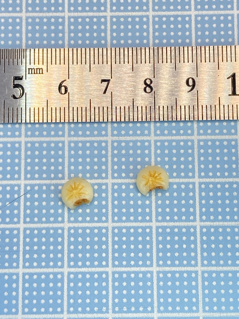 肉まん(食べかけ)