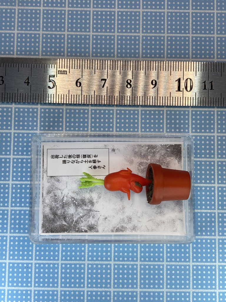 踊りながら土を耕す人参さん