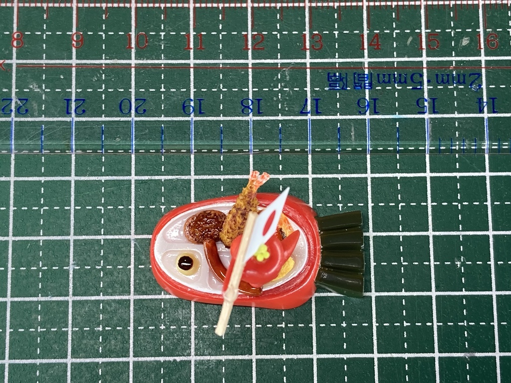 お子様ランチの人参さん