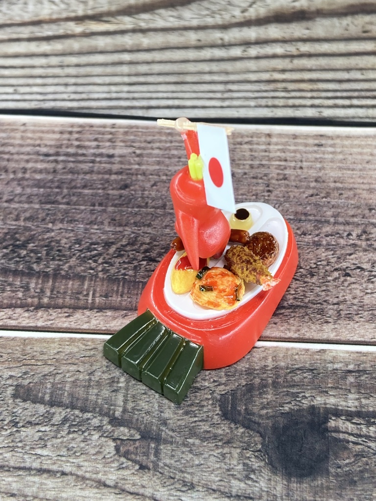 お子様ランチの人参さん