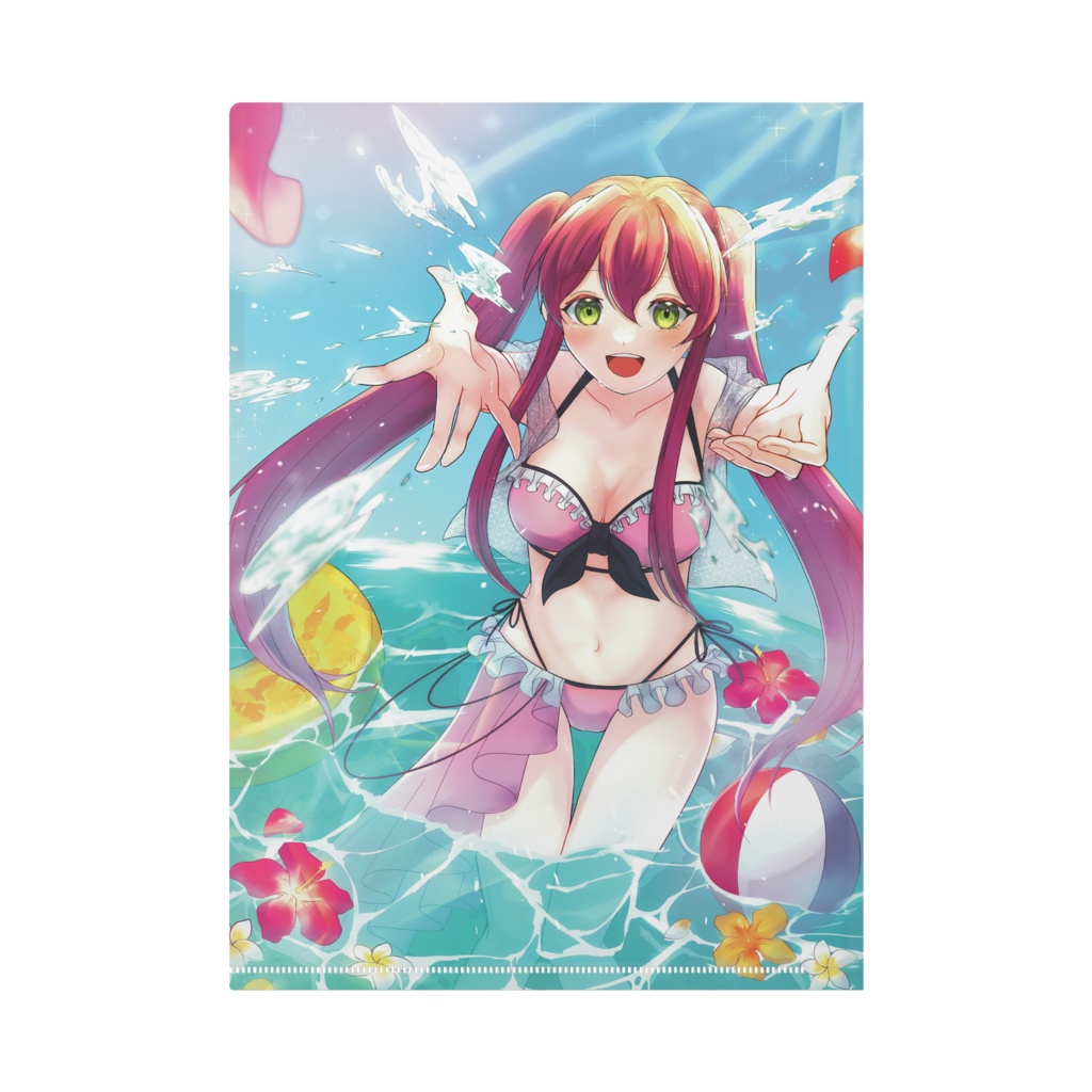 A4クリアファイル:【202207_08陸野こがね】