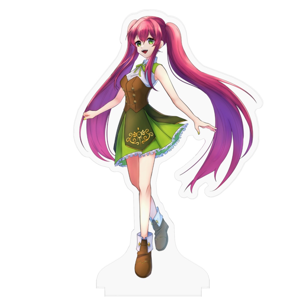 陸野こがね アクリルフィギュア(ギルド職員制服・コート無し)