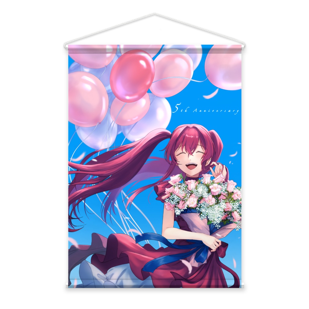 5周年記念グッズ【タペストリー】