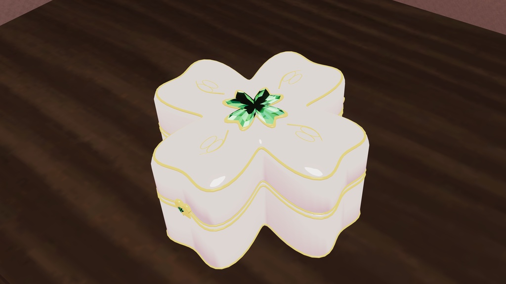 【VRChat向けアクセサリー】慈悲の指輪(専用ケース付き)