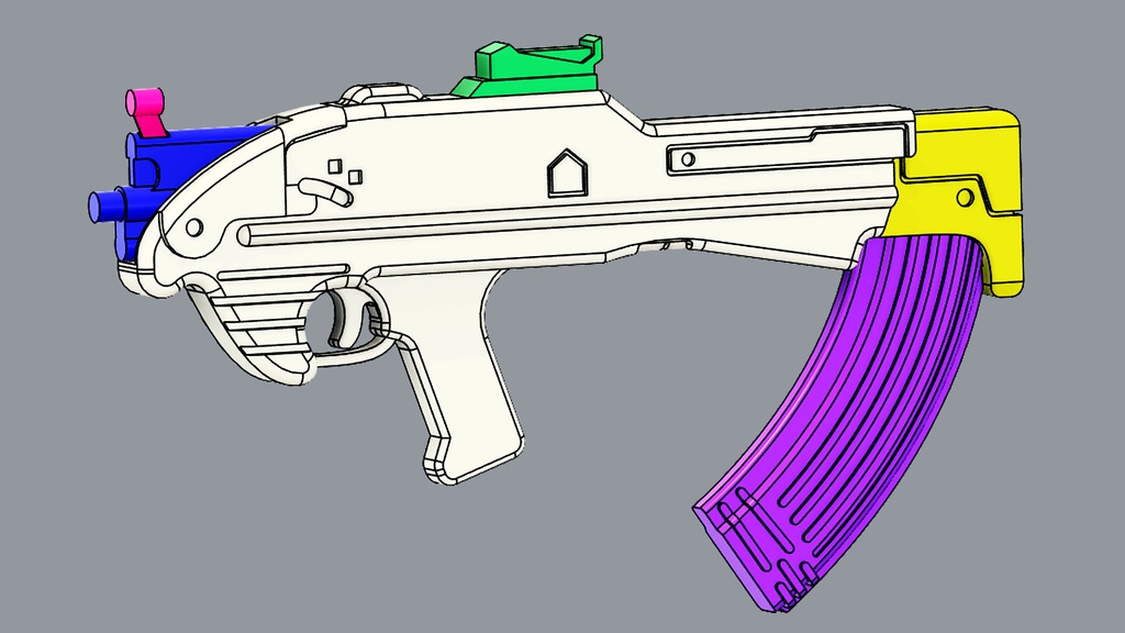 1:12スケール TKB-022 PM01 3Dプリント用データ