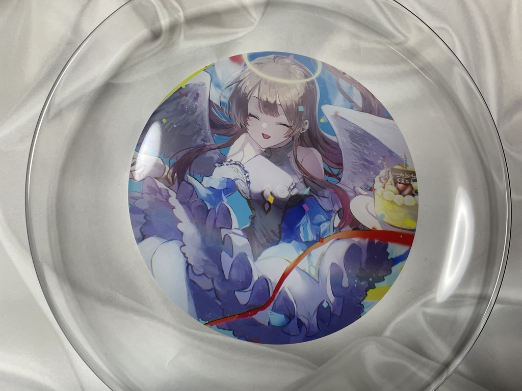 【BLACK FRIDAY】復刻！朱雀くるみ　2022年誕生日記念グッズ（クリアプレート）【2025年11月28日まで販売】