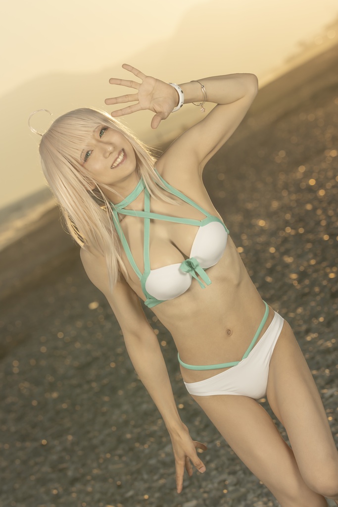水着沖田総司 コスプレ写真集 夏満喫!沖田さん!!(C106)