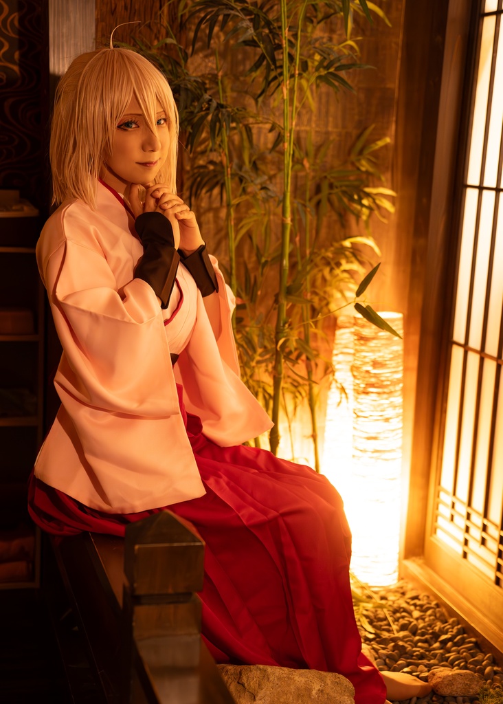 沖田総司 コスプレ写真集 浅葱色の剣士(C107)