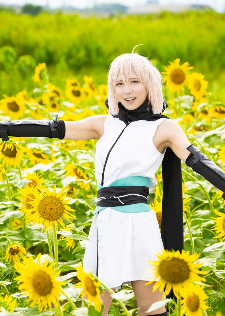 沖田総司 コスプレ写真集 浅葱色の剣士(C107)