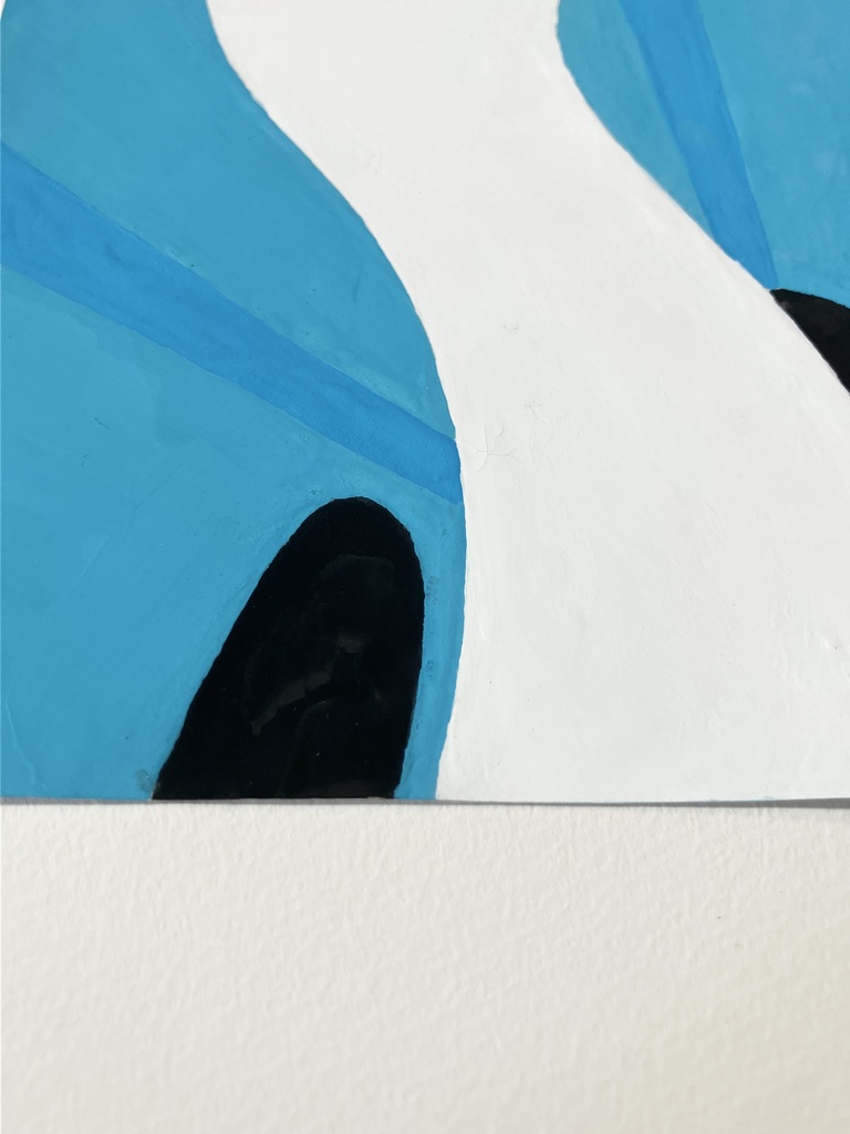 アオアシカツオドリ ポスターカラー ポストカード