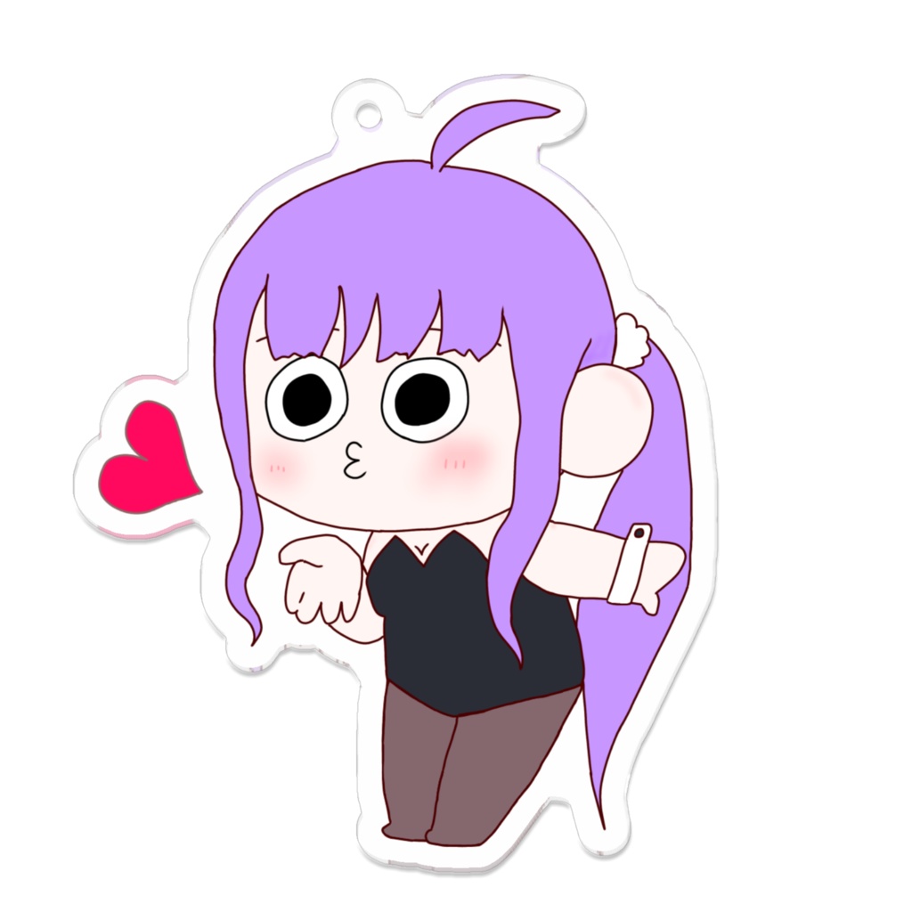 セクシー（？）なめきちアクリルキーホルダー