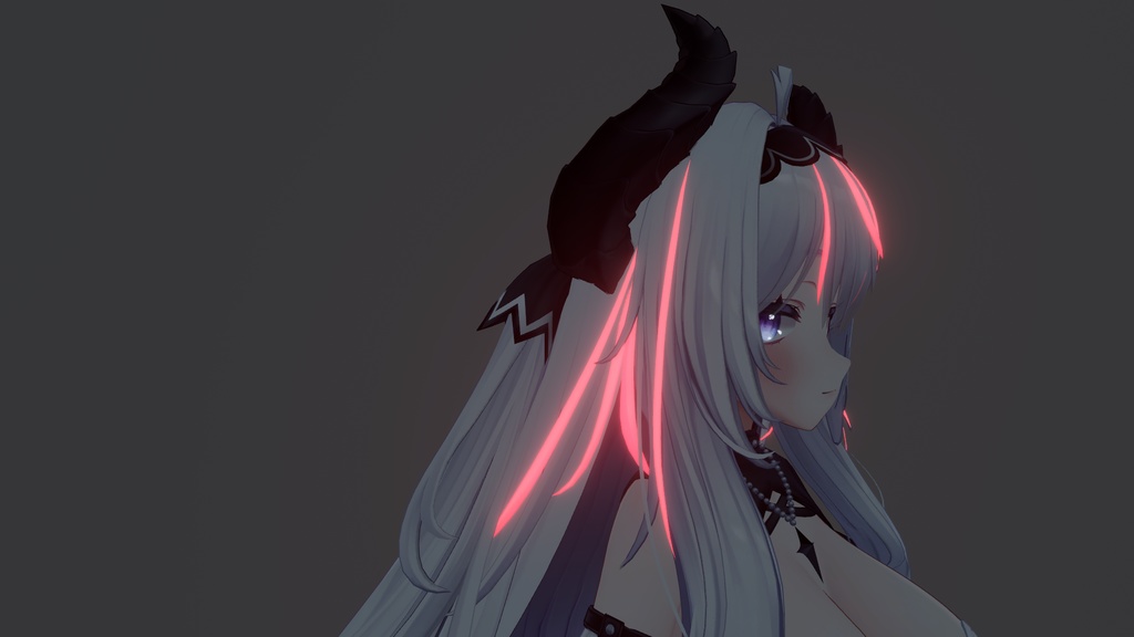 Hair Emission for Airi「愛莉」