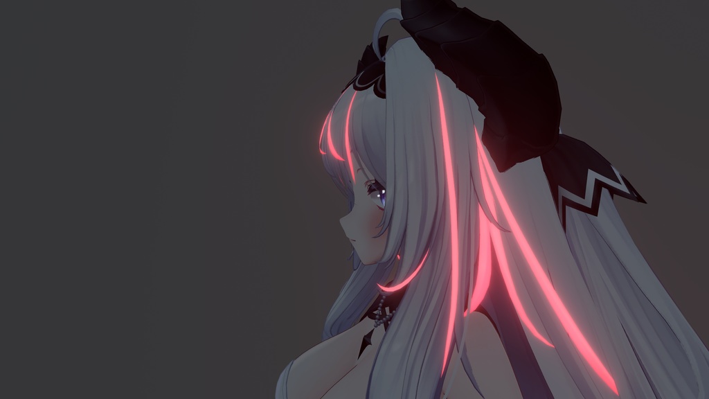 Hair Emission for Airi「愛莉」