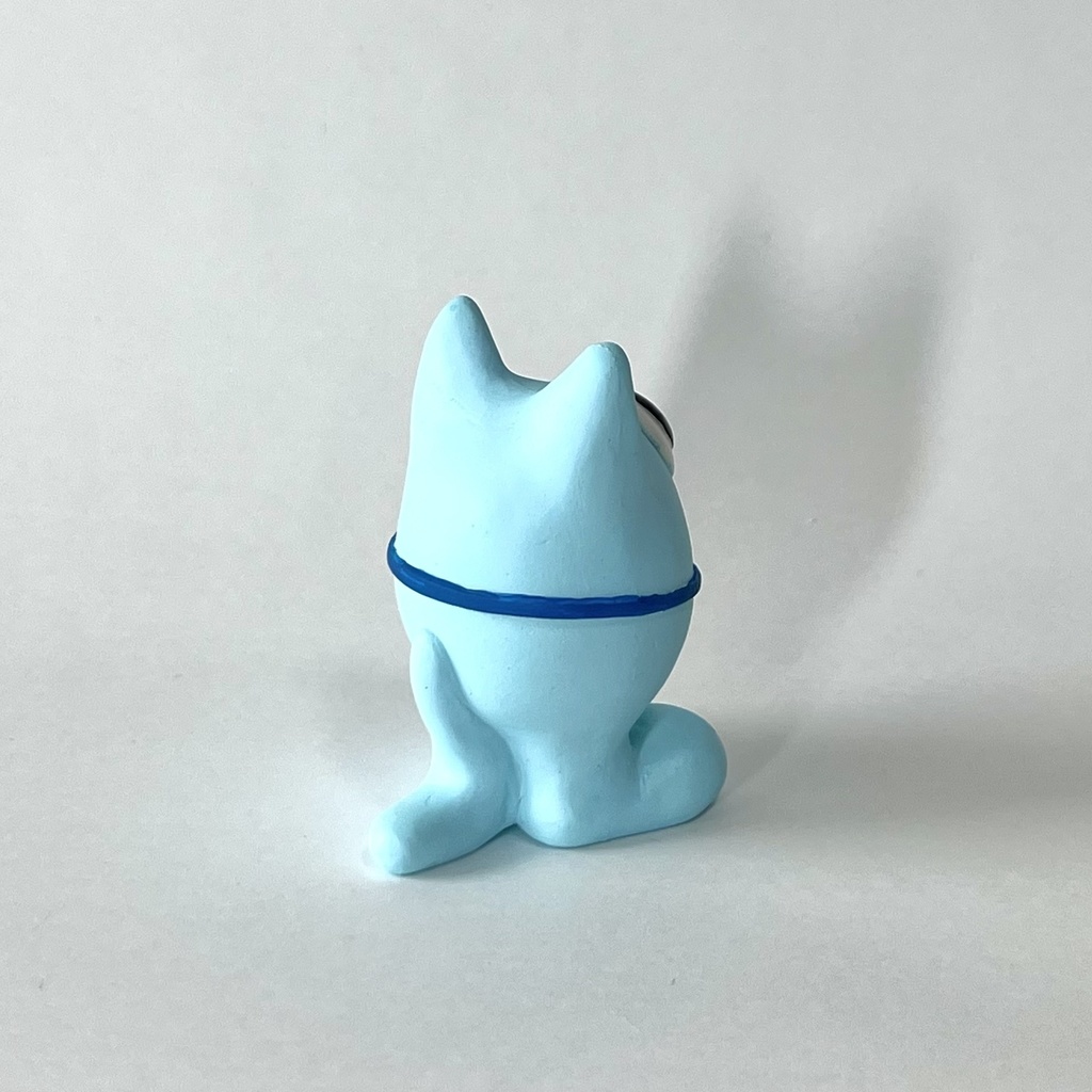 しゃもんず〈めめ〉レジンフィギュア(ブルー)