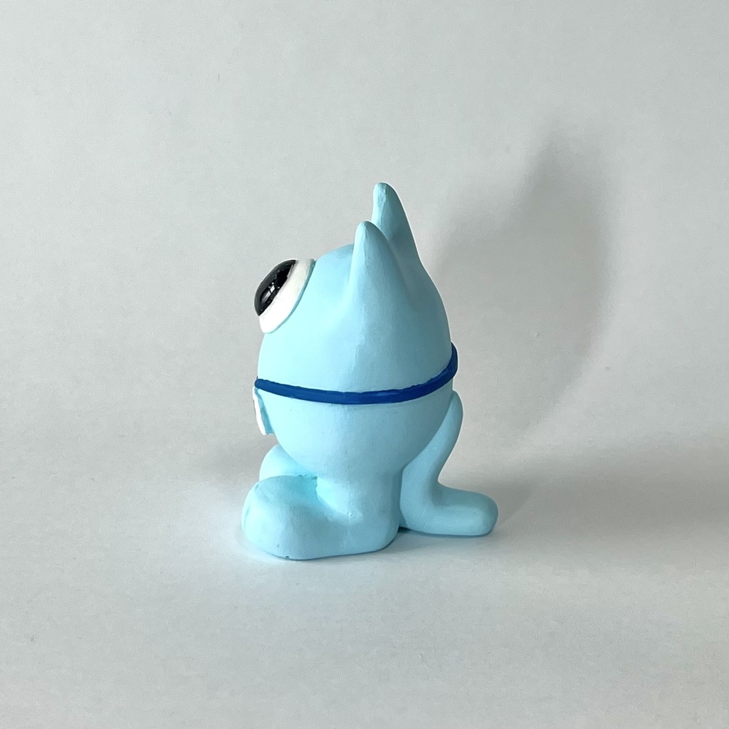 しゃもんず〈めめ〉レジンフィギュア(ブルー)