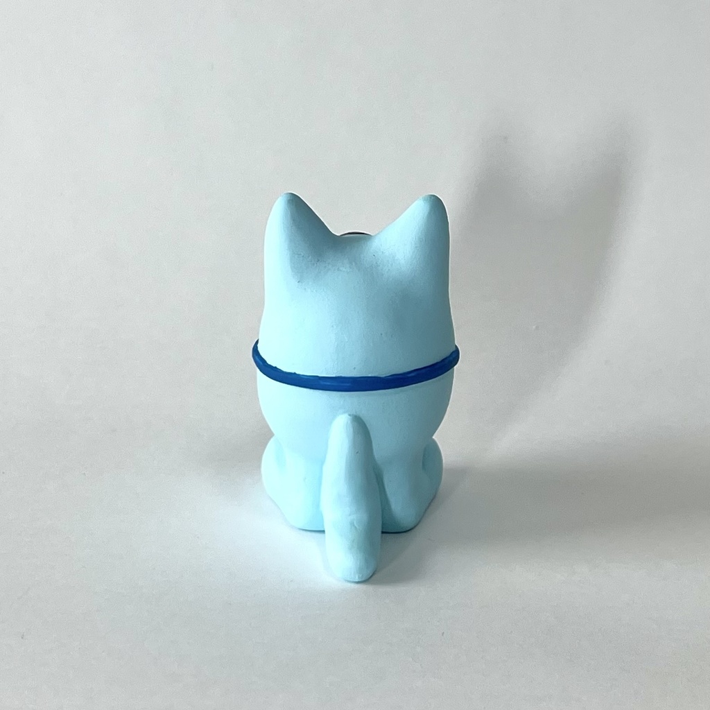 しゃもんず〈めめ〉レジンフィギュア(ブルー)