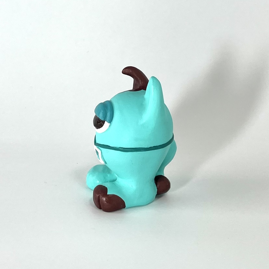 しゃもんず〈はんめ〉レジンフィギュア(チョコミント)