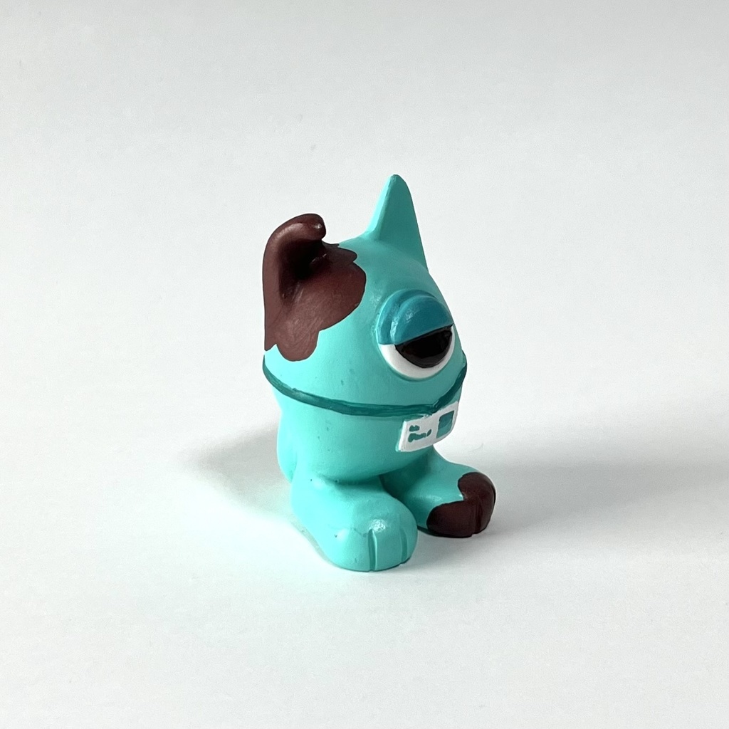 しゃもんず〈はんめ〉レジンフィギュア(チョコミント)