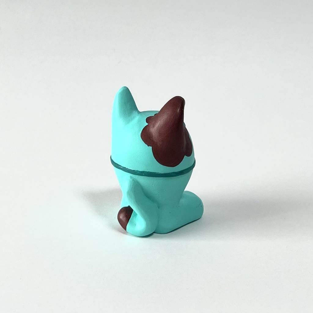 しゃもんず〈はんめ〉レジンフィギュア(チョコミント)