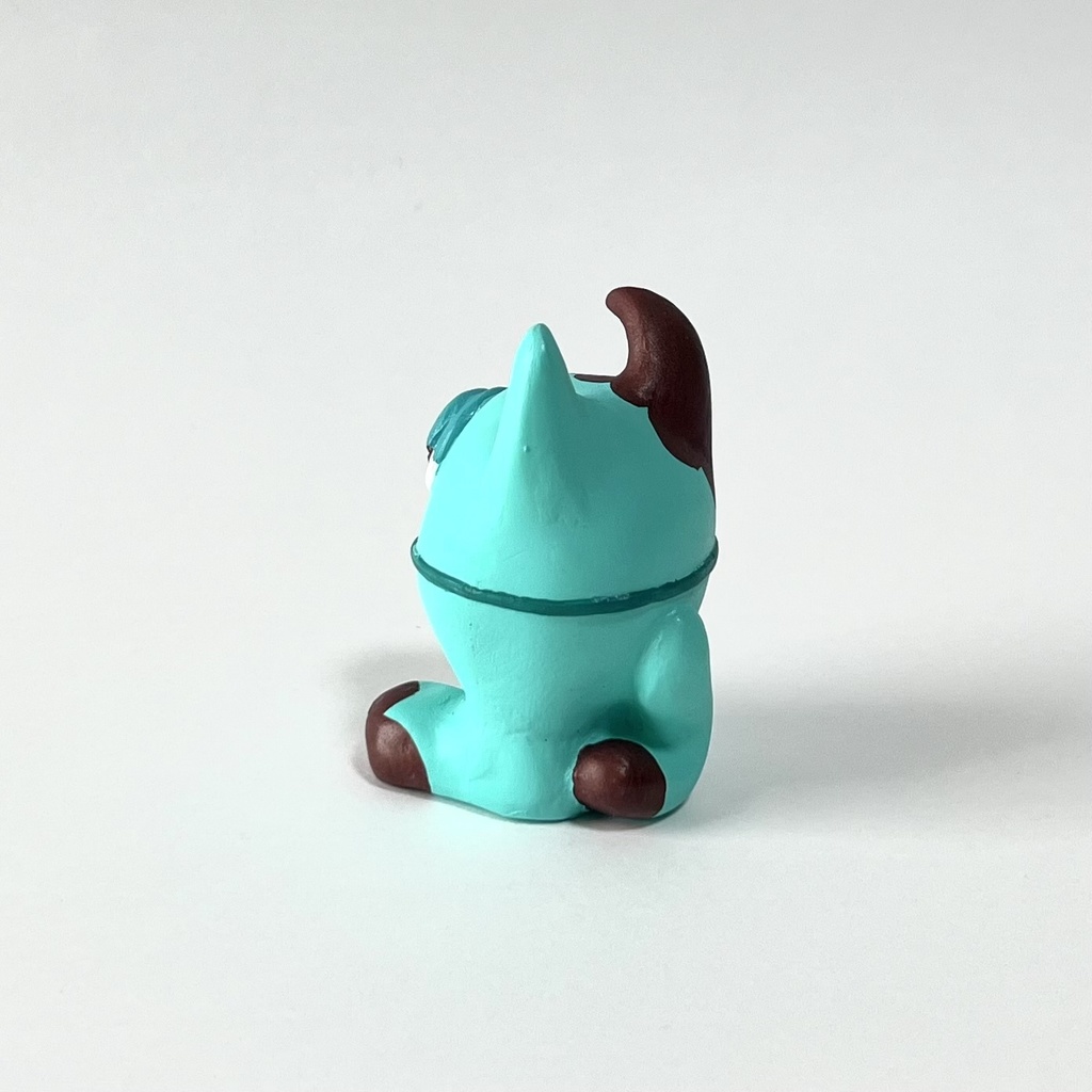 しゃもんず〈はんめ〉レジンフィギュア(チョコミント)