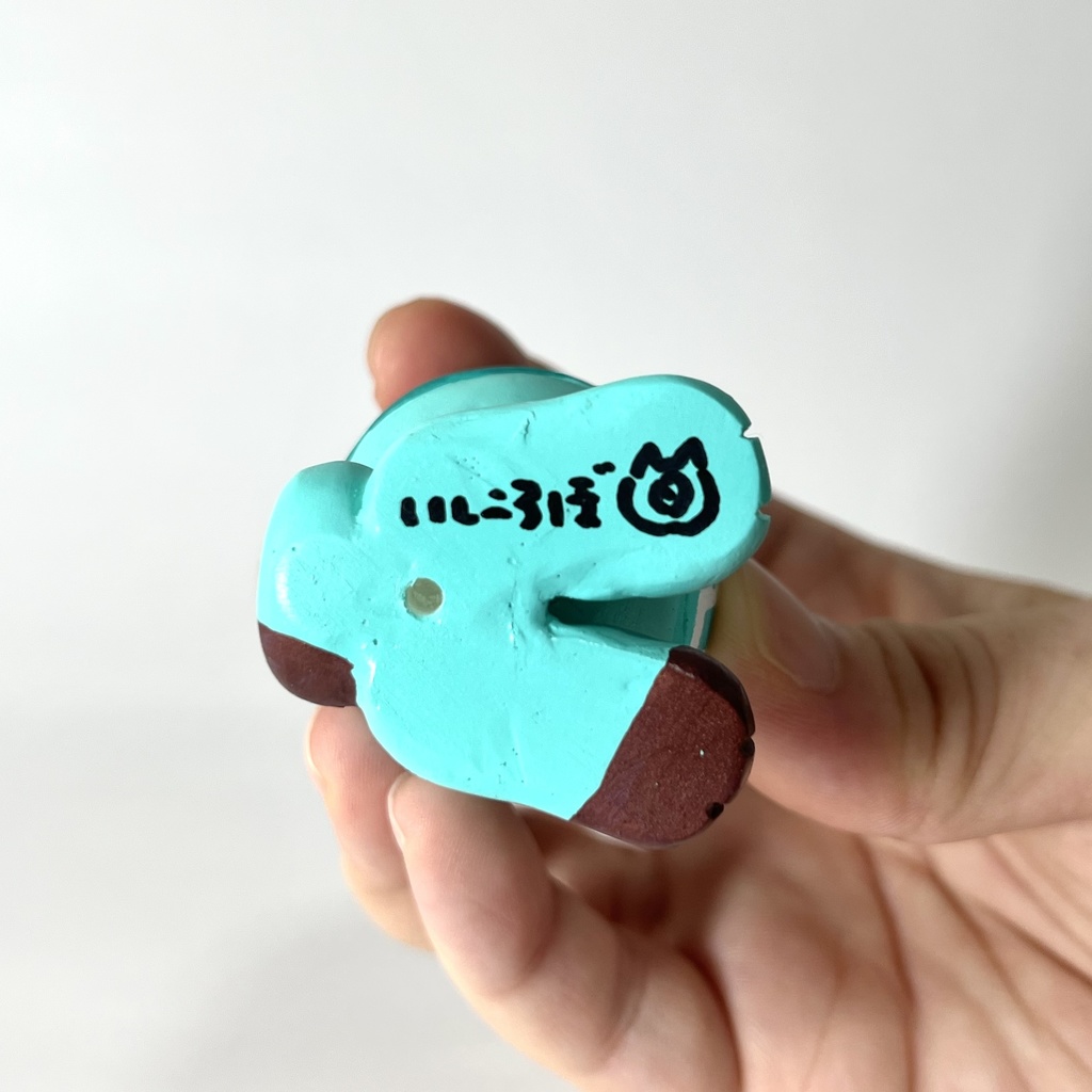 しゃもんず〈はんめ〉レジンフィギュア(チョコミント)