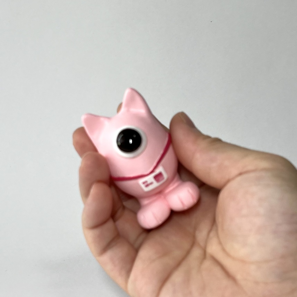 しゃもんず〈めめ〉レジンフィギュア(ピンク)