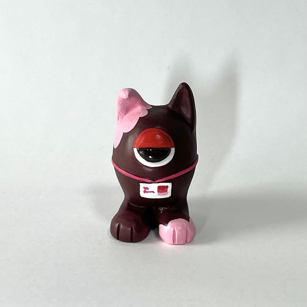 しゃもんず〈はんめ〉レジンフィギュア(いちごチョコ)