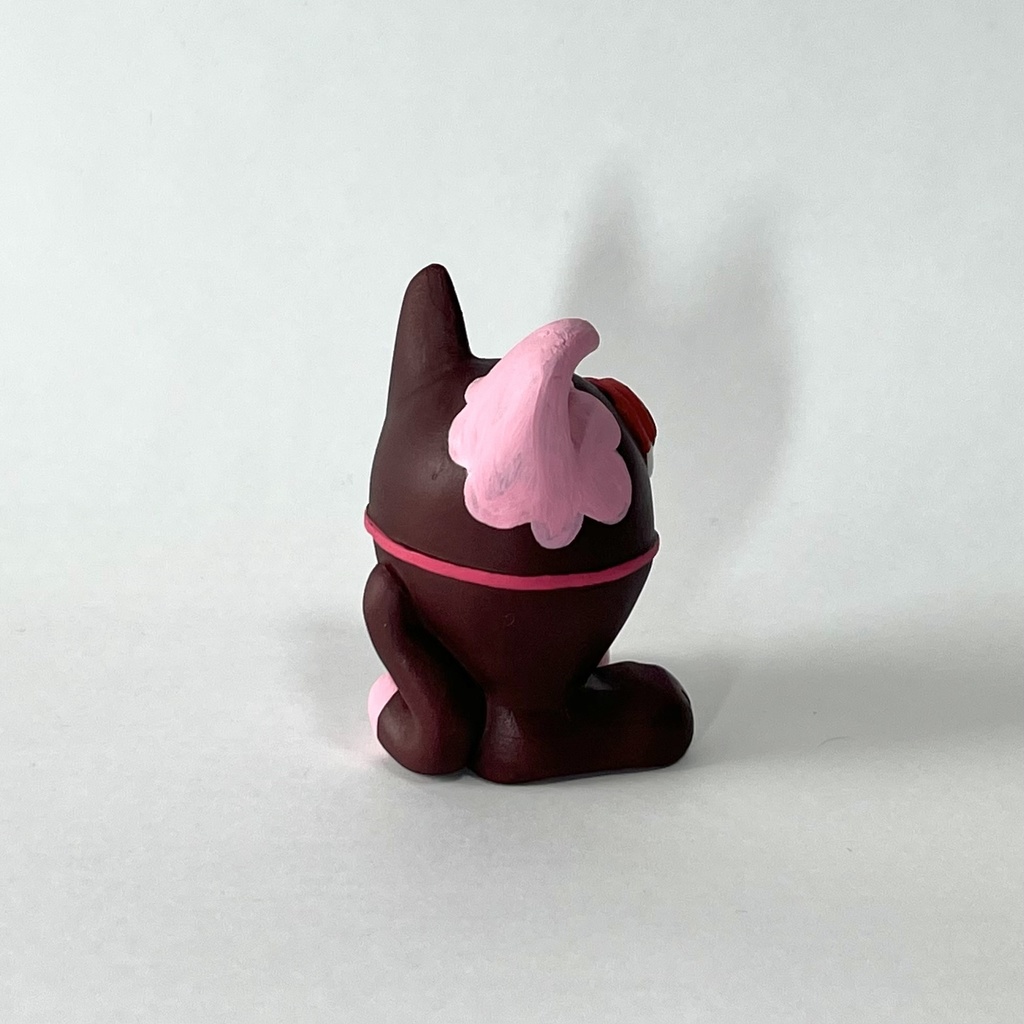 しゃもんず〈はんめ〉レジンフィギュア(いちごチョコ)