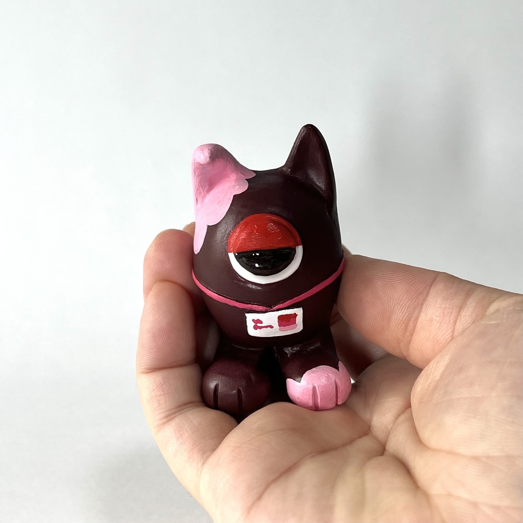 しゃもんず〈はんめ〉レジンフィギュア(いちごチョコ)