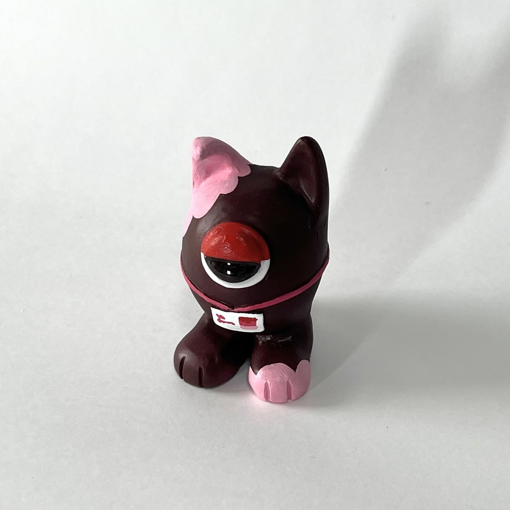 しゃもんず〈はんめ〉レジンフィギュア(いちごチョコ)