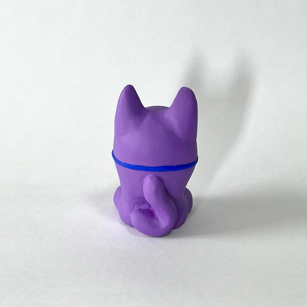 しゃもんず〈はんめ〉レジンフィギュア(パープル)