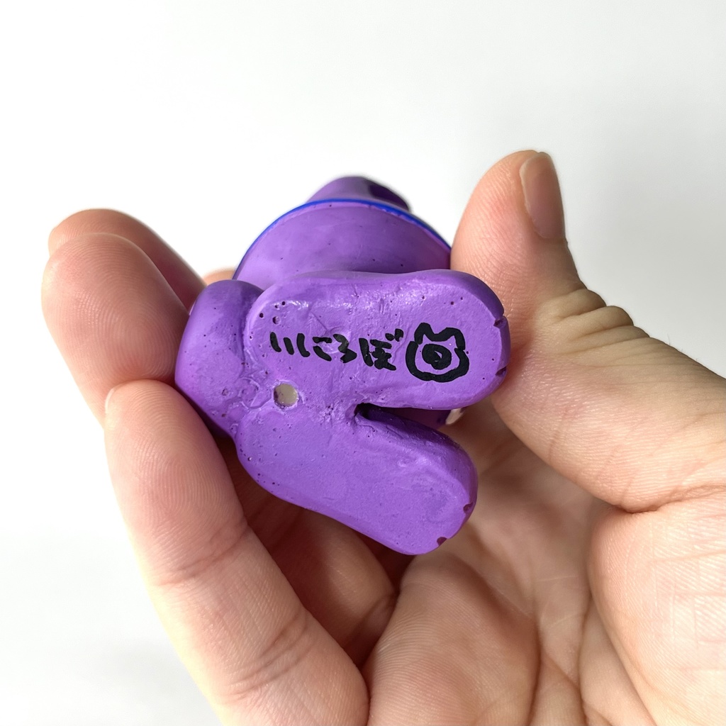 しゃもんず〈はんめ〉レジンフィギュア(パープル)