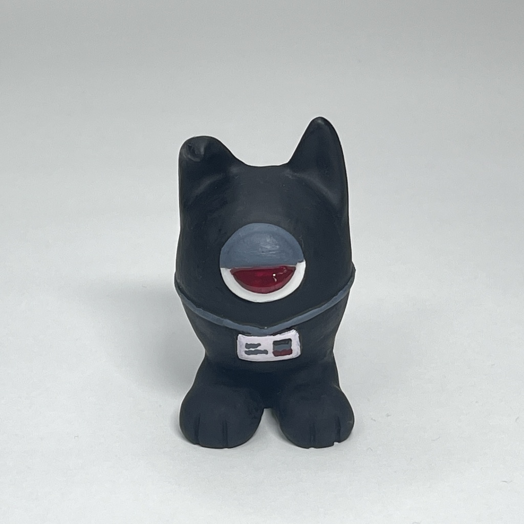 しゃもんず〈はんめ〉レジンフィギュア(ブラック)