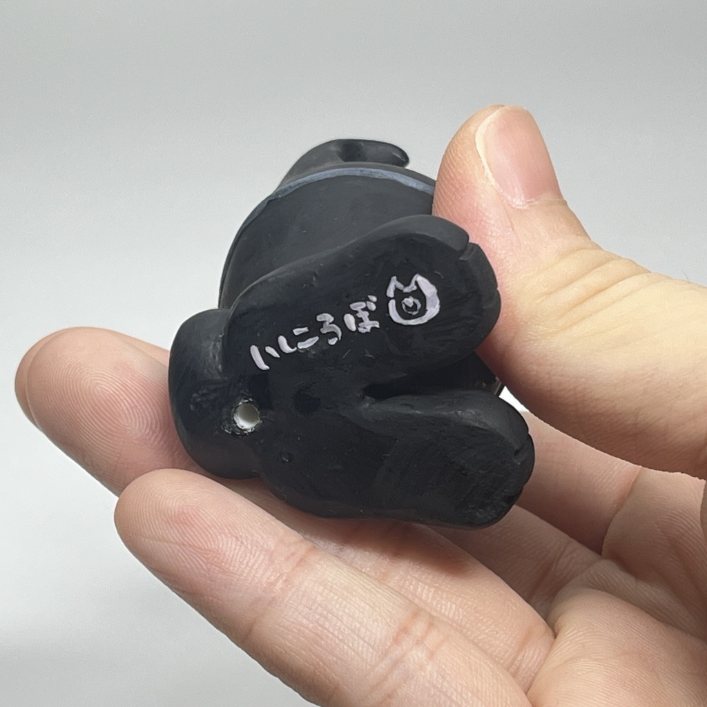 しゃもんず〈はんめ〉レジンフィギュア(ブラック)