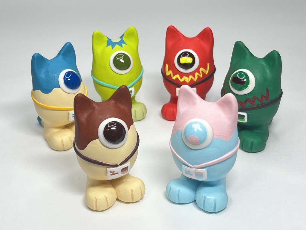 しゃもんず〈めめ〉レジンフィギュア(カラメル)