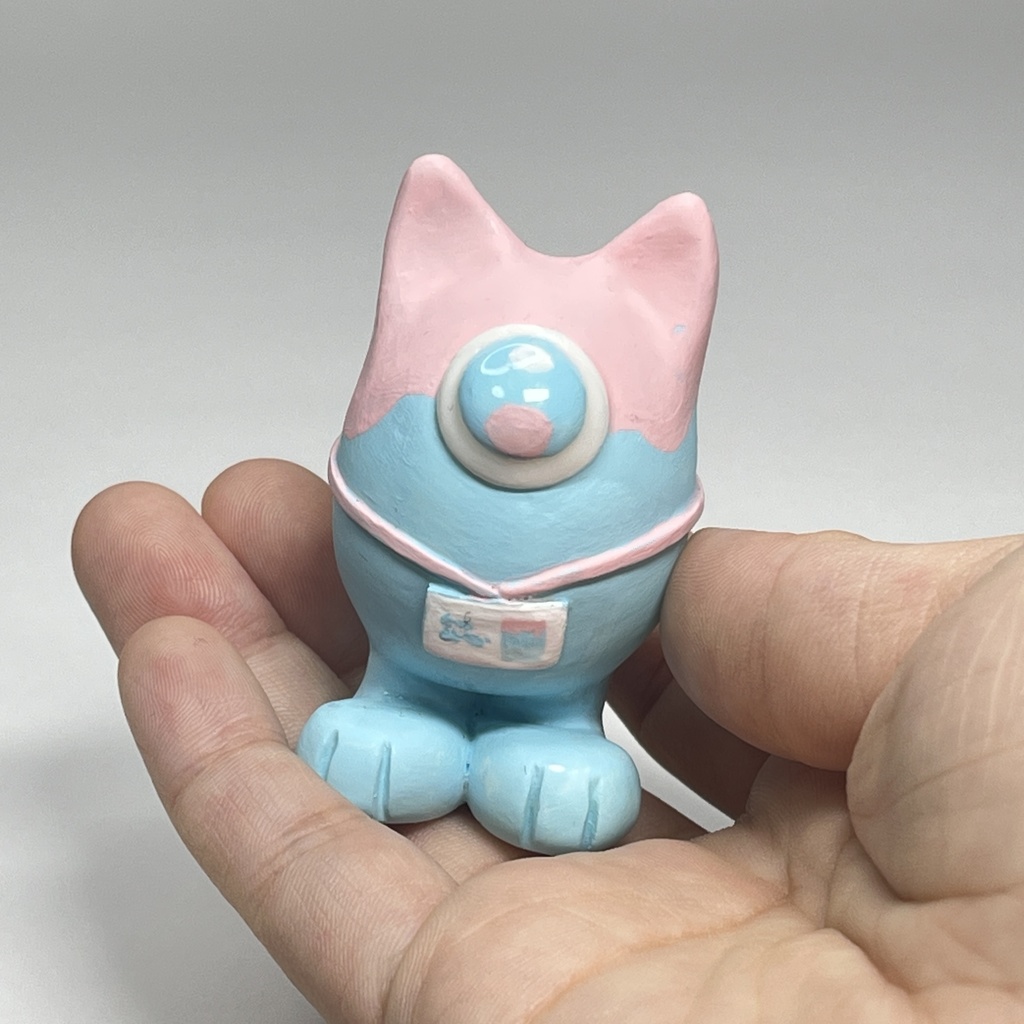 しゃもんず〈めめ〉レジンフィギュア(ゆめかわ)