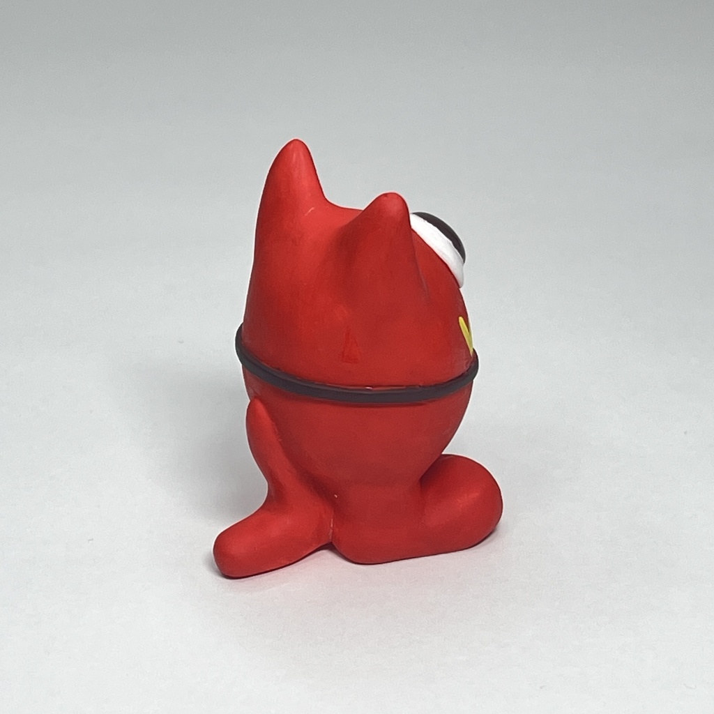 しゃもんず〈めめ〉レジンフィギュア(レッドモンスター)