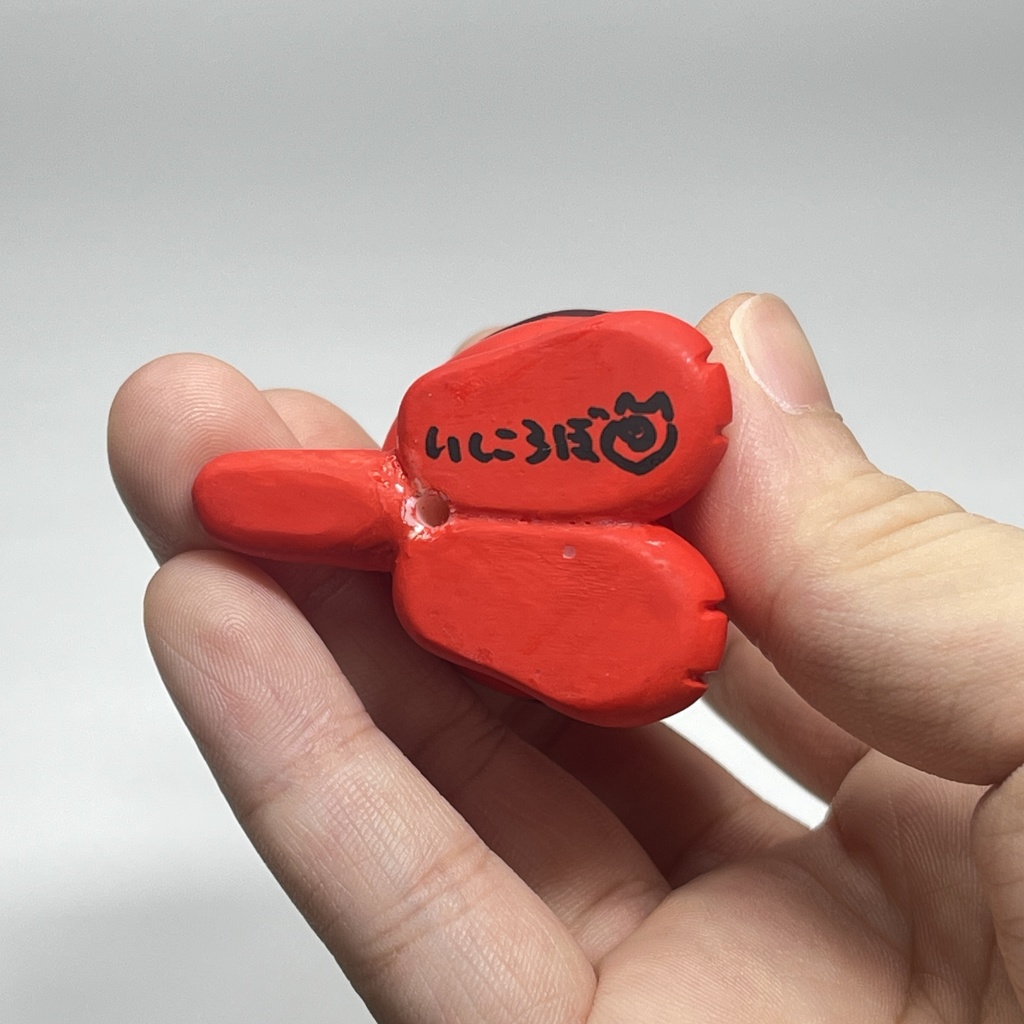 しゃもんず〈めめ〉レジンフィギュア(レッドモンスター)