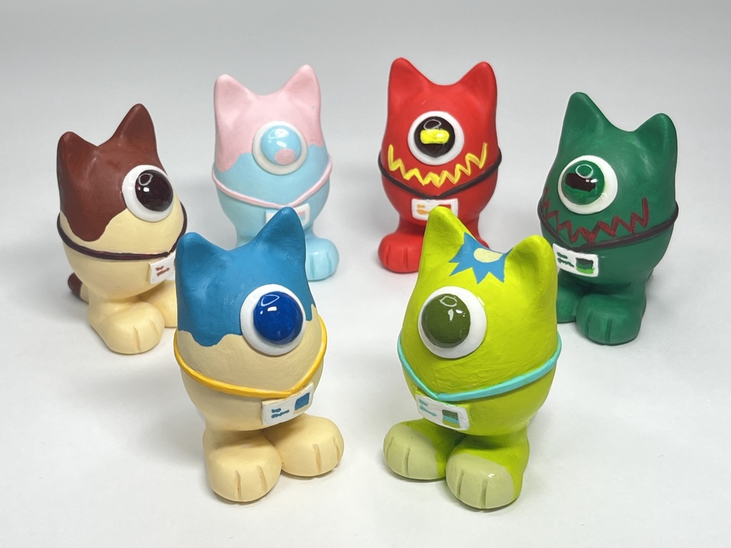 しゃもんず〈めめ〉レジンフィギュア(ビーチ)