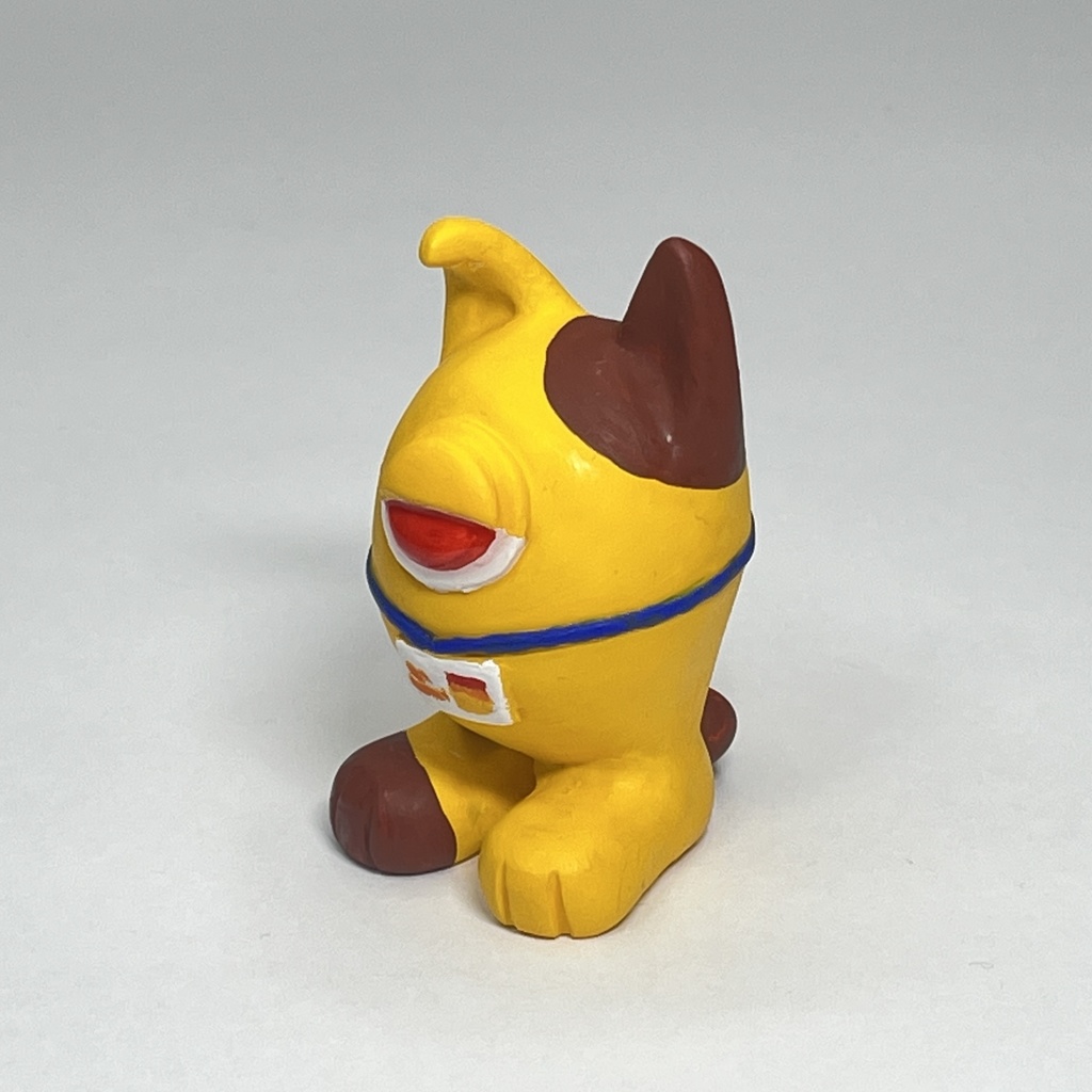 しゃもんず〈はんめ〉レジンフィギュア（きぃちゃん）