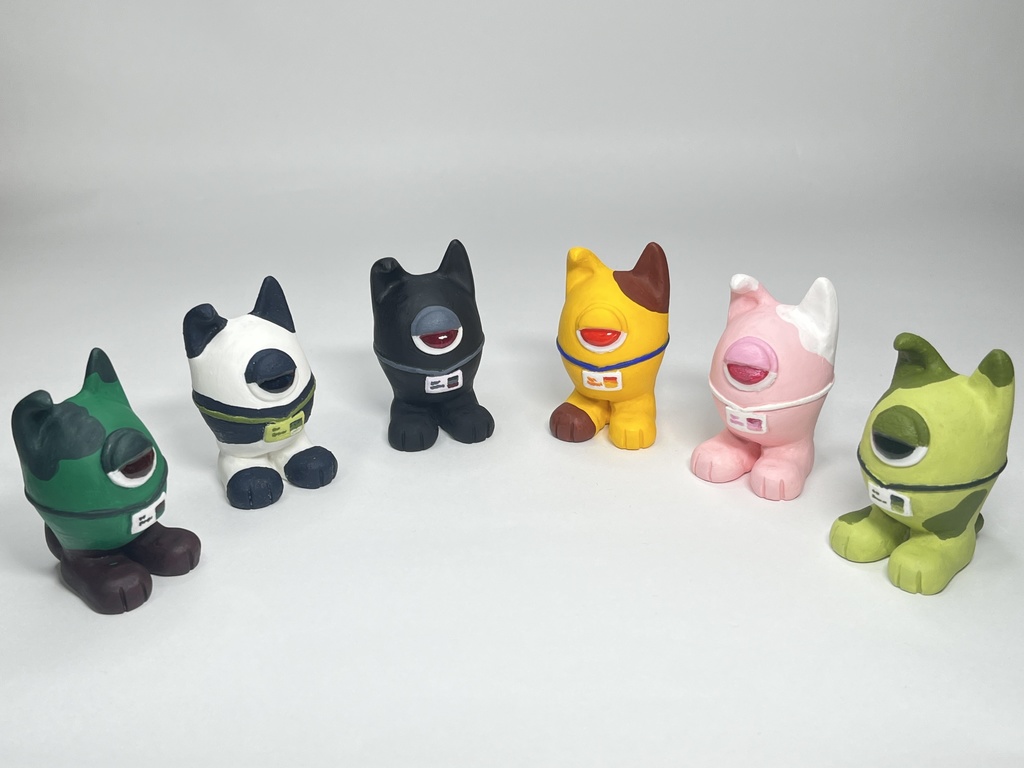 しゃもんず〈はんめ〉レジンフィギュア(森)