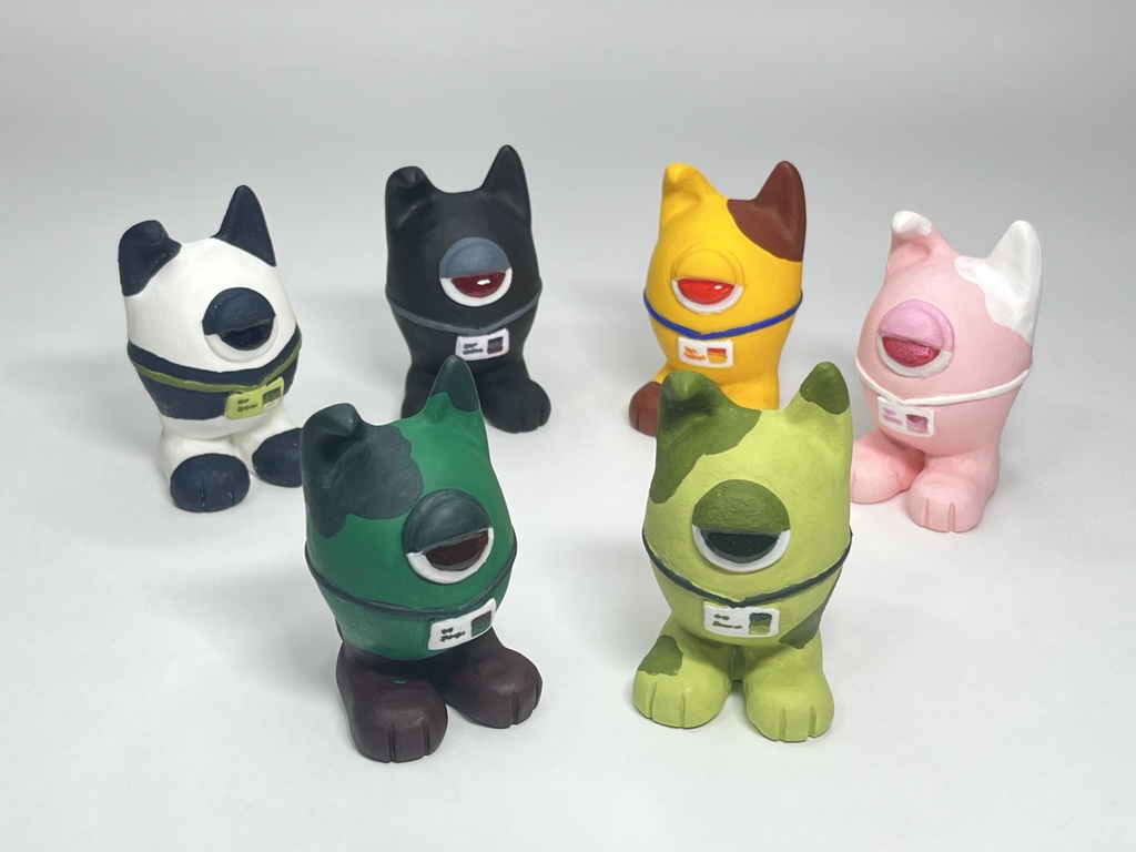 しゃもんず〈はんめ〉レジンフィギュア(森)