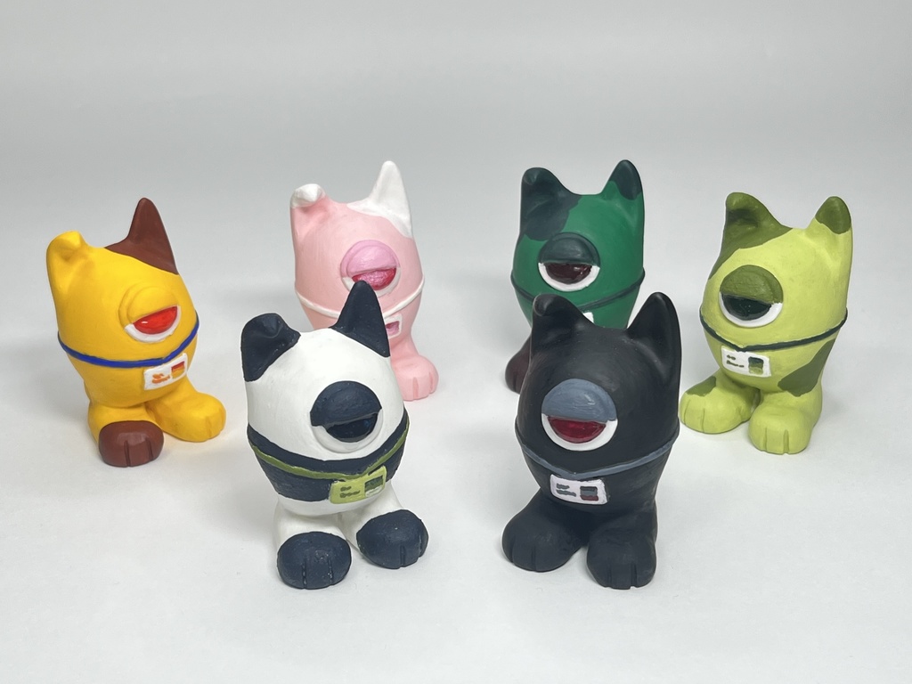 しゃもんず〈はんめ〉レジンフィギュア(パンダ)