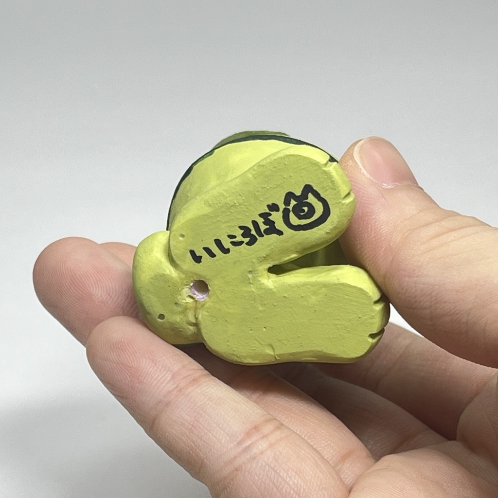 しゃもんず〈はんめ〉レジンフィギュア(抹茶)